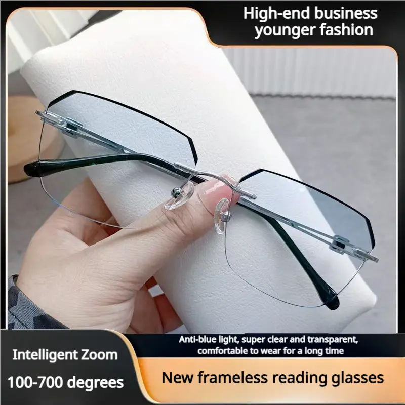 Ultra-lightweight anti-blue light integrated Progressive reading glasses