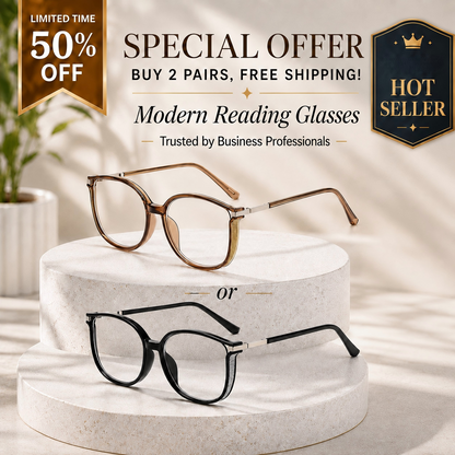 German technological marvel! Ultra‑comfortable progressive glasses (+1.0~+7.0)