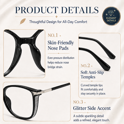German technological marvel! Ultra‑comfortable progressive glasses (+1.0~+7.0)