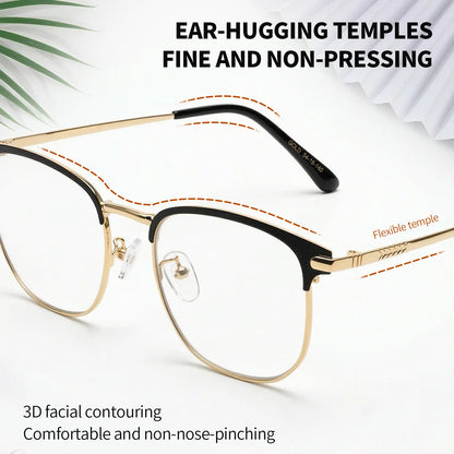 Vea de Cerca y de Lejos al Instante | Gafas de Lectura Progresivas Ultraligeras (+1.0 ~ +4.0) — Compre 1 y Llévate 3