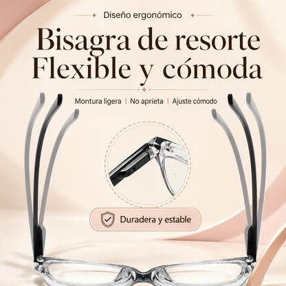 German Technological Marvel! Anti-Blue Light Photochromic Progressive Glasses (+1.0~+7.0)