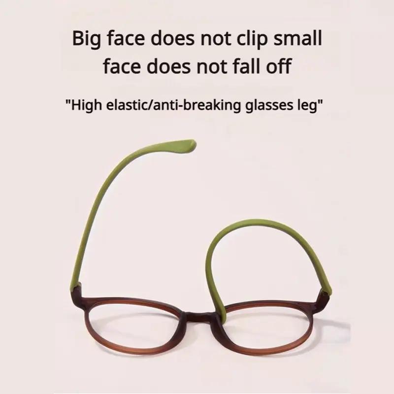 German Ultra-Light HD Reading Glasses – 8g Featherweight, True Color Lens, Blue-Light UV400 Protection, Flexible Comfort Frame