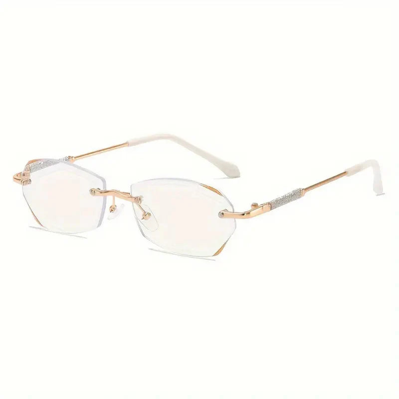 Ultralight Rimless Blue Light & UV Protection Progressives(+1.0~+7.0) Glasses