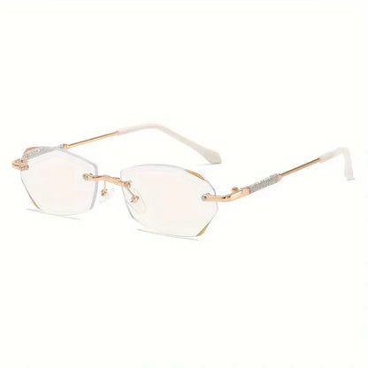 Ultralight Rimless Blue Light & UV Protection Progressives(+1.0~+7.0) Glasses