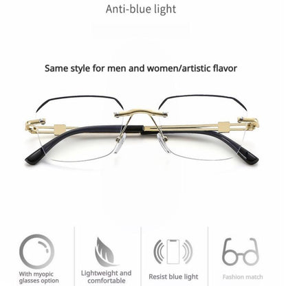 Ultra-lightweight anti-blue light integrated Progressive reading glasses